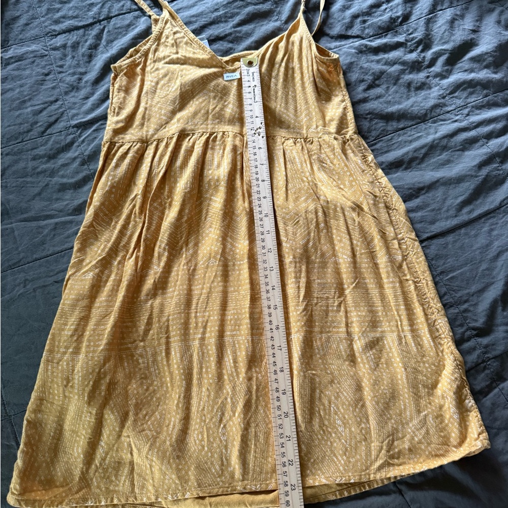 RVCA Yellow Mini Dress